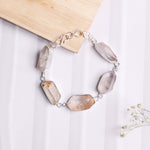 Load image into Gallery viewer, Clear Quartz Raw Bracelet