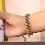 Load image into Gallery viewer, 7 Chakra Thread Bracelet