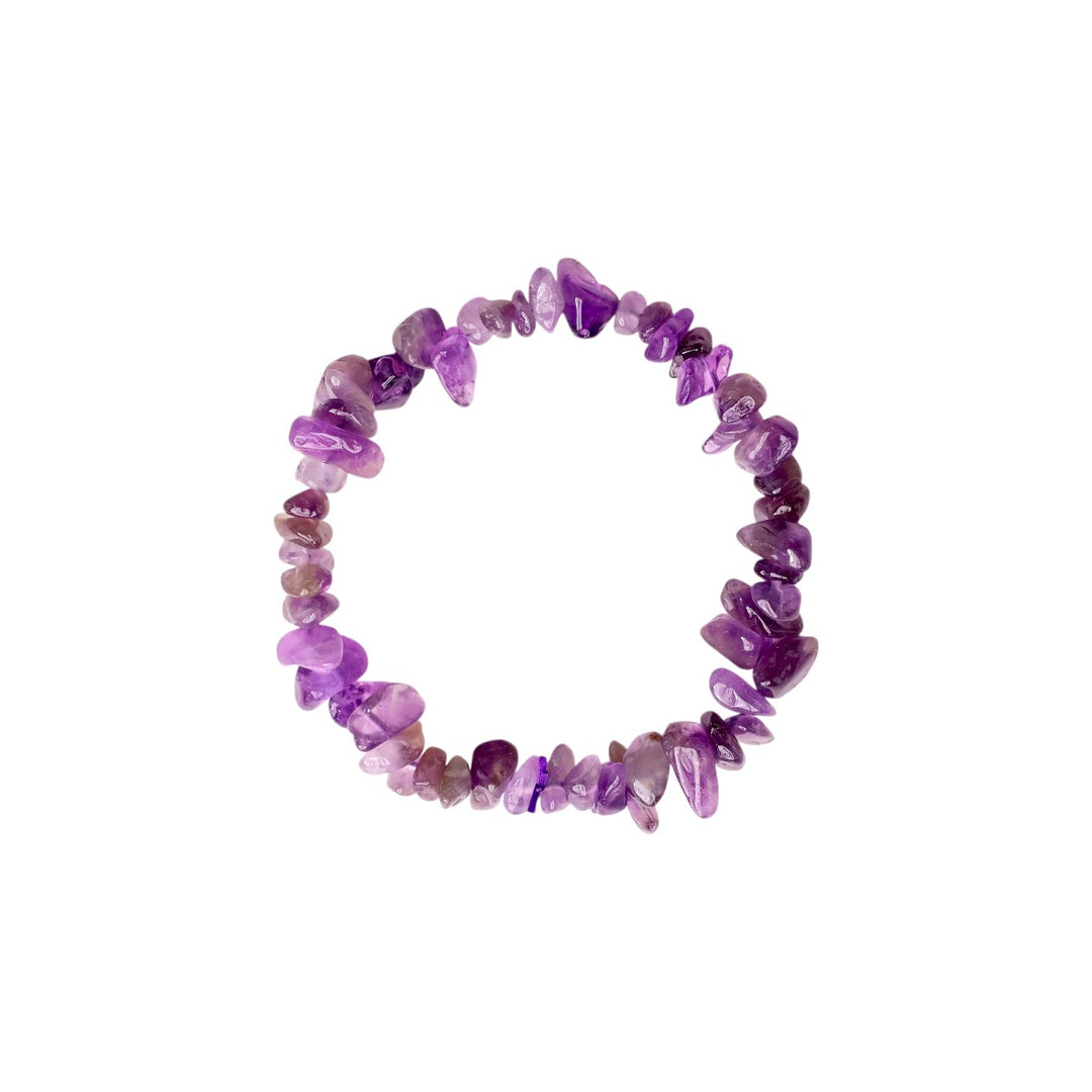 Amethyst Chips Bracelet