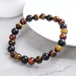 Load image into Gallery viewer, Customized Bracelet for Multi Tiger Eye Courage Intention