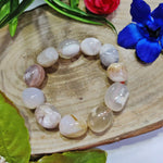 Load image into Gallery viewer, Flower Carnelian Tumble Bracelet