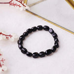 Load image into Gallery viewer, Black Obsidian Small Tumble Bracelet