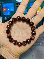 Load image into Gallery viewer, Red Tiger Eye Bracelet 8mm