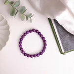 Load image into Gallery viewer, Phosphosiderite Round Beads Bracelet