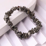Load image into Gallery viewer, Pyrite Chips Bracelet