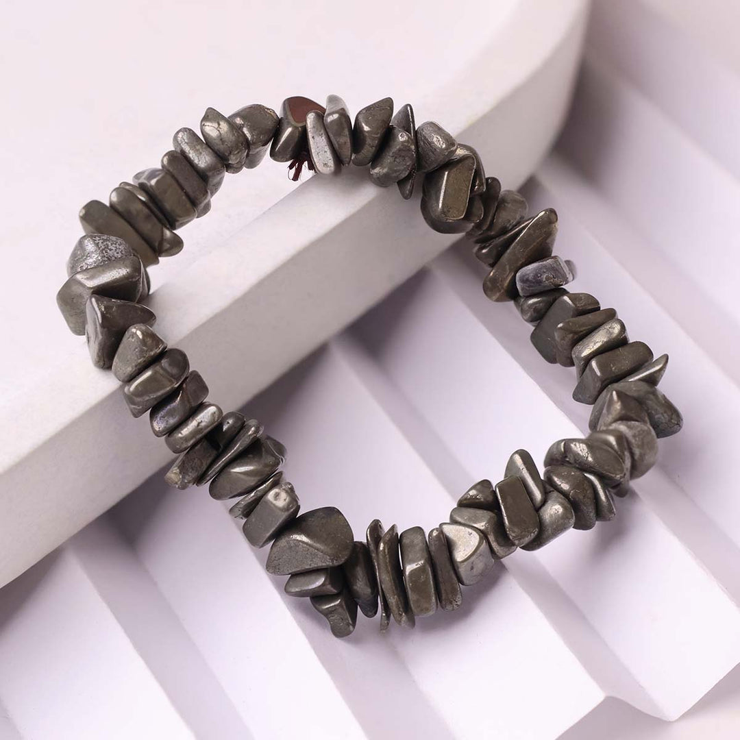 Pyrite Chips Bracelet