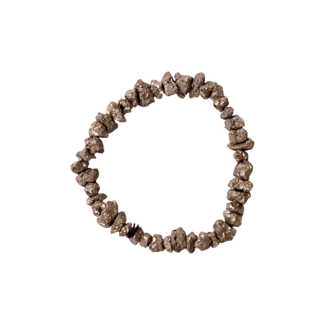 Pyrite Cluster Bracelet