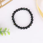 Load image into Gallery viewer, Rainbow Sheen Obsidian Bracelet