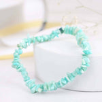 Load image into Gallery viewer, Amazonite Chips Stone Bracelet