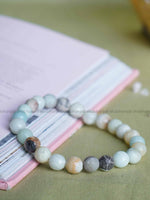 Load image into Gallery viewer, Amazonite Faceted Beads Bracelet