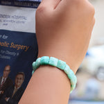 Load image into Gallery viewer, Amazonite Square Shape Beads Bracelet