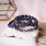 Load image into Gallery viewer, Amethyst Faceted Bracelet
