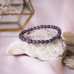 Load image into Gallery viewer, Amethyst Faceted Bracelet