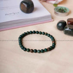 Load image into Gallery viewer, Bloodstone Round Beads Bracelet