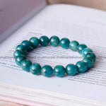 Load image into Gallery viewer, Blue Apatite Stone Elastic Beads Bracelet Use For Positivist, Strength