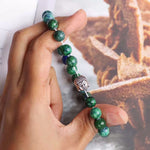 Load image into Gallery viewer, Chrysocolla Buddha Bracelet