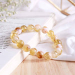 Load image into Gallery viewer, Citrine Bracelet In Round Beads