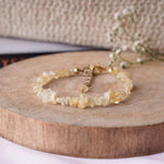 Load image into Gallery viewer, Citrine Chips Chain Bracelet