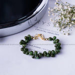 Load image into Gallery viewer, Emerald Tear Drop Beads Bracelet