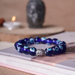 Load image into Gallery viewer, Evil Eye Buddha Bracelet