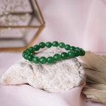 Load image into Gallery viewer, Green Aventurine Faceted Beads Bracelet