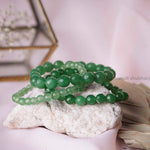 Load image into Gallery viewer, Green Aventurine Faceted Beads Bracelet
