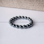 Load image into Gallery viewer, Hematite Round Beads Bracelet