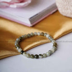 Load image into Gallery viewer, Labradorite Round Beads Bracelet