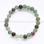 Load image into Gallery viewer, Multi Fluorite Buddha Bracelet