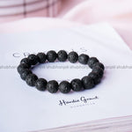 Load image into Gallery viewer, Lava Round Beads Stone Bracelet