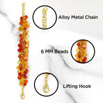 Load image into Gallery viewer, Red Carnelian Bunch Bracelet