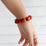 Load image into Gallery viewer, Red Jasper Tumble Bracelet