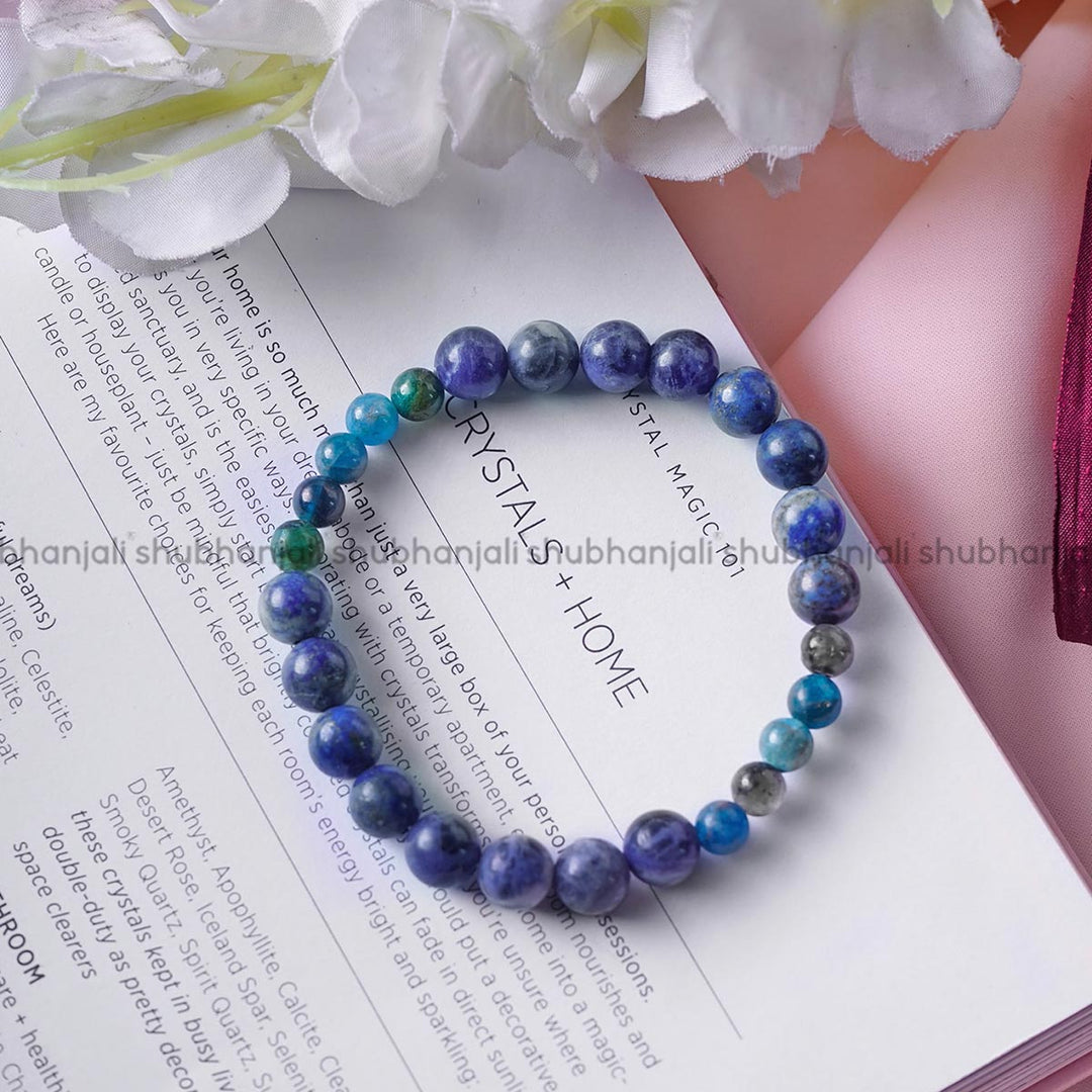 Third Eye Chakra Bracelet, 8MM