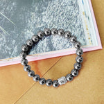 Load image into Gallery viewer, Elite Shungite Buddha Bracelet