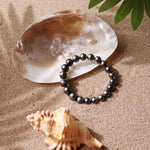 Load image into Gallery viewer, Black South Sea Pearl Bracelet