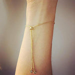 Load image into Gallery viewer, Evil Eye Gold Bracelet