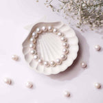 Load image into Gallery viewer, White Baroque Pearl Bracelet
