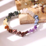 Load image into Gallery viewer, 7 Chakra Chips Bracelet
