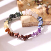 7 Chakra Chips Bracelet