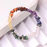 Load image into Gallery viewer, 7 Chakra Chips Bracelet

