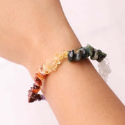 7 Chakra Chips Bracelet
