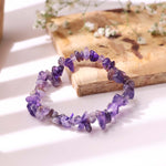 Load image into Gallery viewer, Amethyst Chips Bracelet
