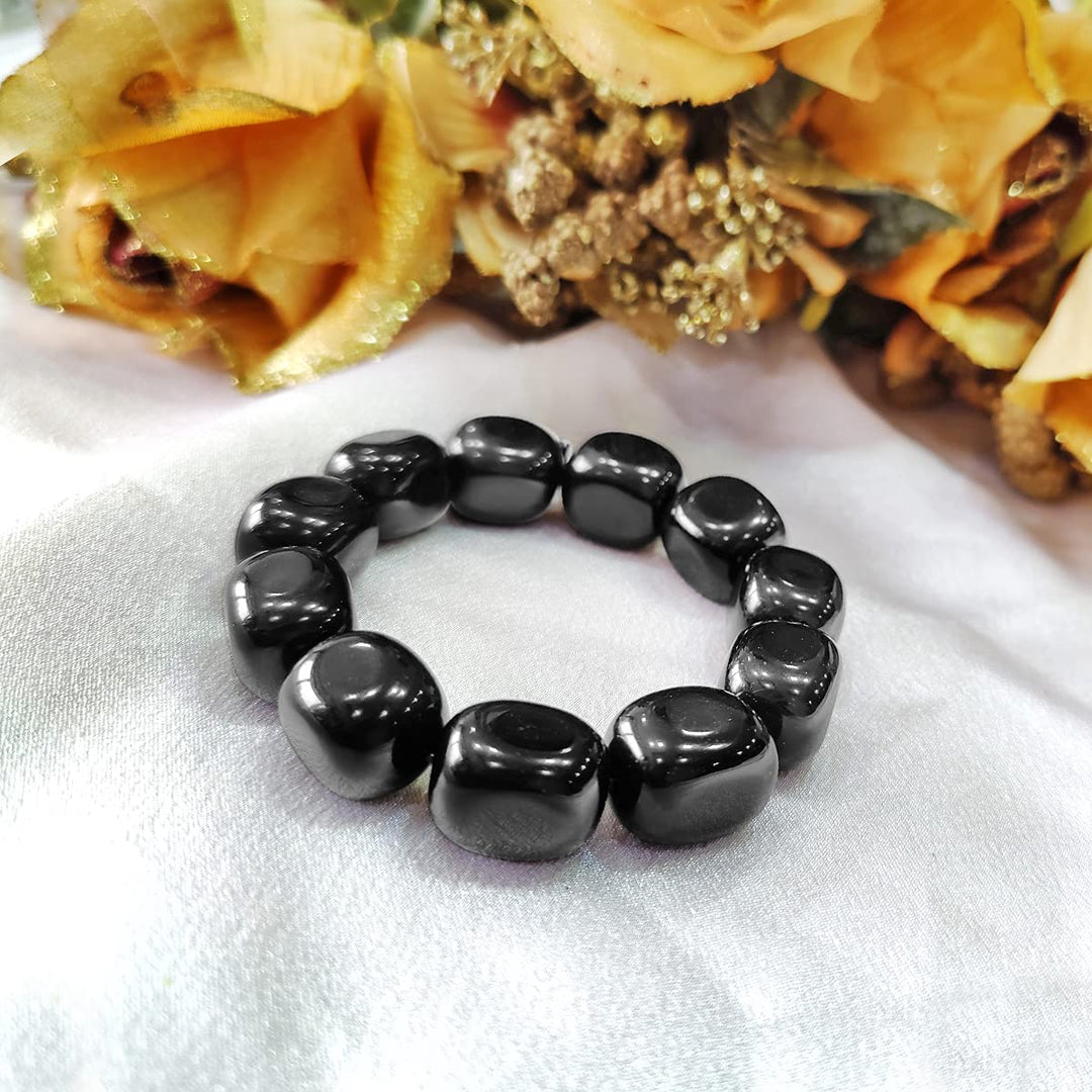 Black Onyx Tumble Bracelet