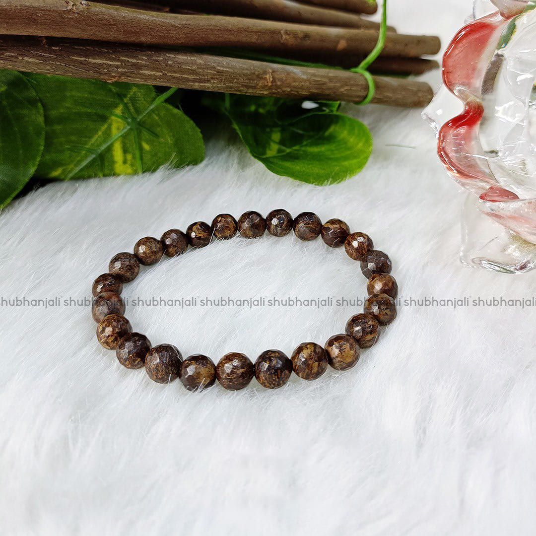 Bronzite Faceted Bracelet