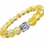 Load image into Gallery viewer, Citrine Buddha Bracelet
