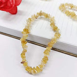 Load image into Gallery viewer, Citrine Chips Elastic Bracelet
