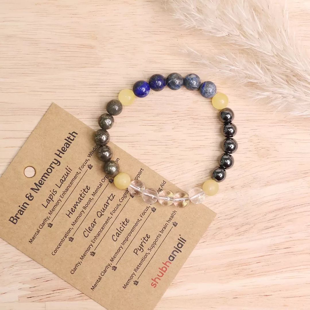 Customized Bracelet for Brain &amp; Memory Health Intention