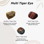 Load image into Gallery viewer, Customized Bracelet for Multi Tiger Eye Courage Intention
