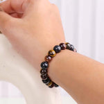 Load image into Gallery viewer, Customized Bracelet for Multi Tiger Eye Courage Intention
