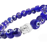 Load image into Gallery viewer, Evil Eye Buddha Bracelet
